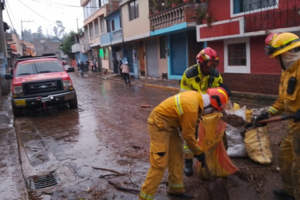 Inundaciones en el valle de Los Chillos por las fuertes lluvias